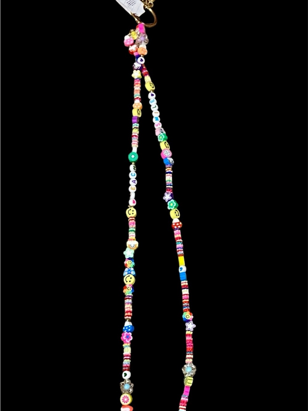 Colorful Beaded Teachers Lanyard